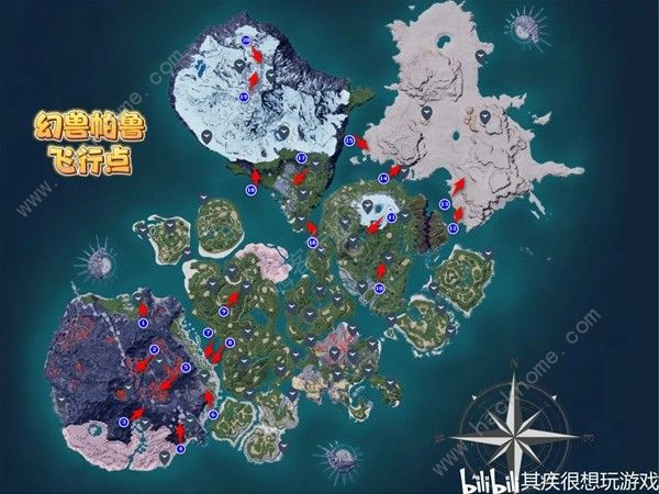 幻兽帕鲁20个巨大帕鲁蛋位置大全1