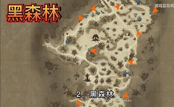 暗黑破坏神不朽隐藏副本刷新位置大全3