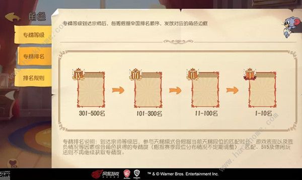 猫和老鼠手游角色专精系统是什么2