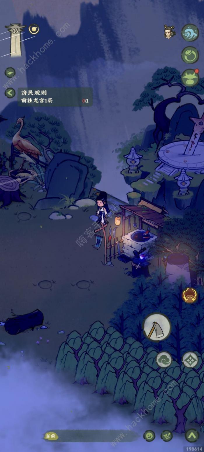 仙山小农天柱野狼19层怎么过4