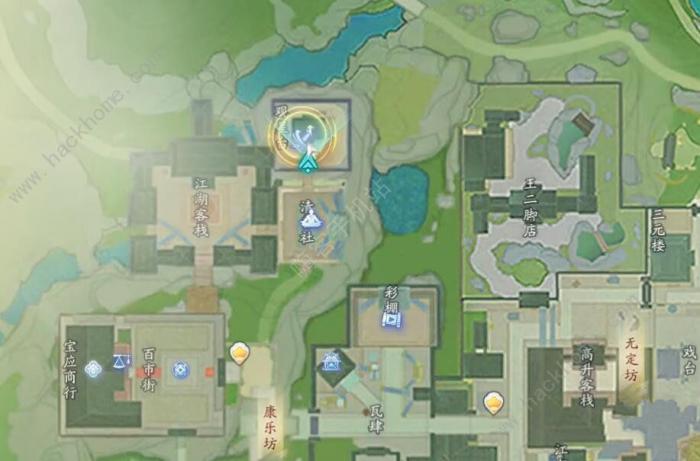 射雕手游观星道童在哪2