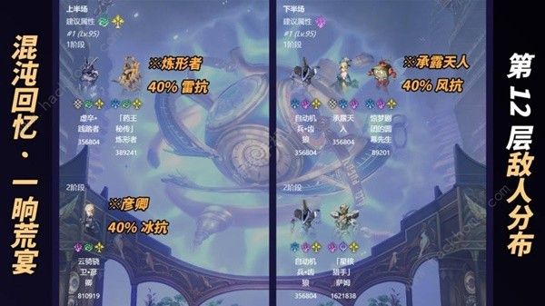 崩坏星穹铁道一晌荒宴12层怎么打6
