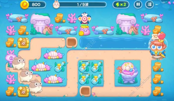 保卫萝卜4海的闺女第24关怎么过1