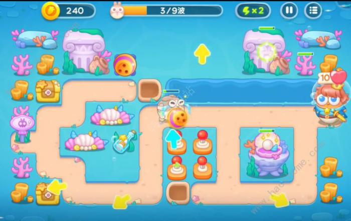 保卫萝卜4海的闺女第24关怎么过4