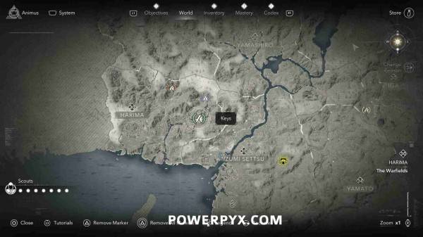 刺客信条影钥匙收集攻略5