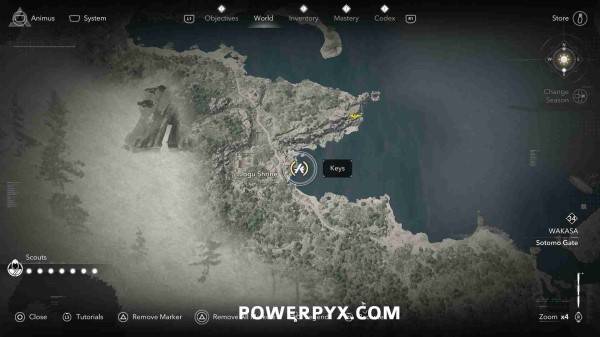 刺客信条影钥匙收集攻略86