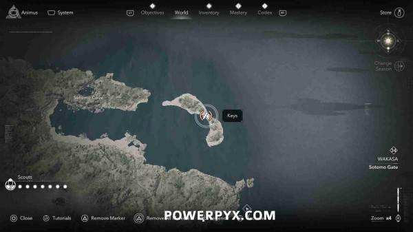 刺客信条影钥匙收集攻略88