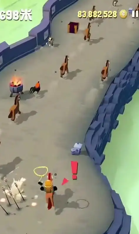 疯狂动物园野牛怎么撞动物2