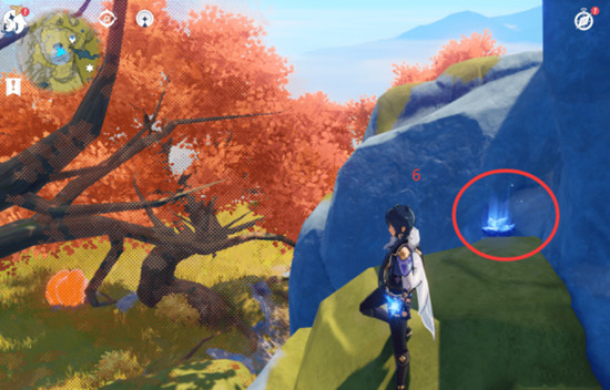 原神庆云顶20个陨星碎屑位置在哪7