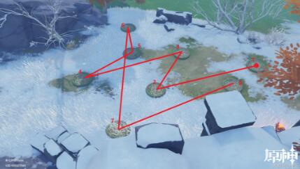 原神龙脊雪山大宝箱机关破解攻略2