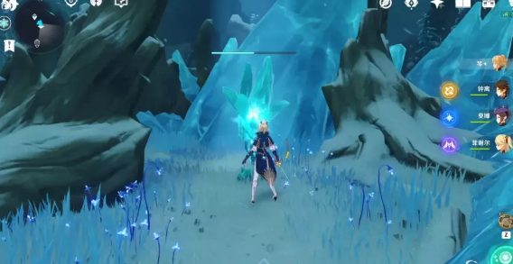 原神山中之物冰封碎片收集攻略2