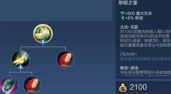 王者荣耀弈星辅助怎么出装1