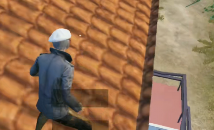 绝地求生手游如何上房1