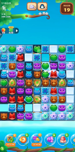 开心消消乐精英关1103怎么过2