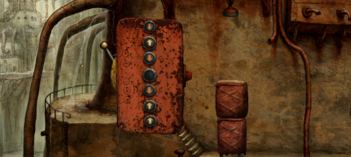 机械迷城第七关按钮怎么过3