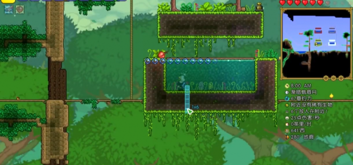 泰拉瑞亚人工湖怎么造3