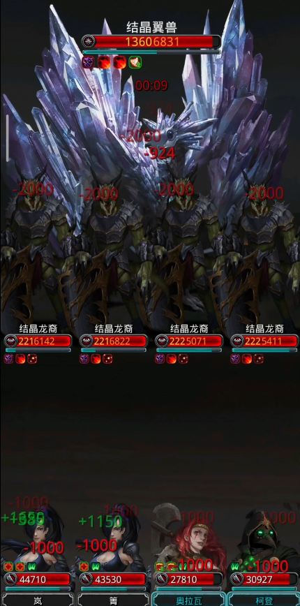 地下城堡2黑暗裂缝给什么2