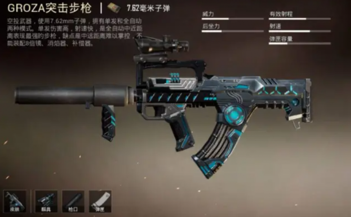 绝地求生有哪些突击步枪3