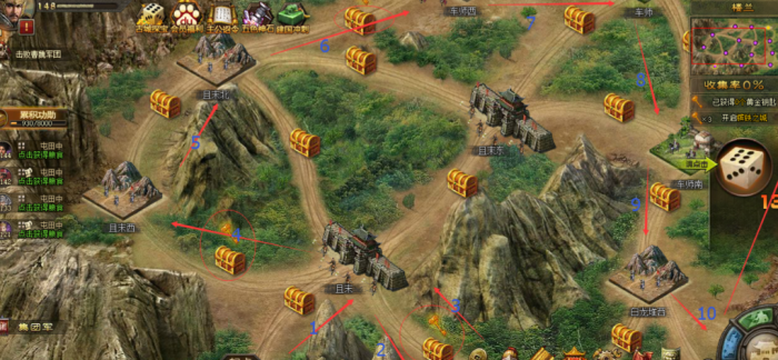 攻城掠地怎么打军团1