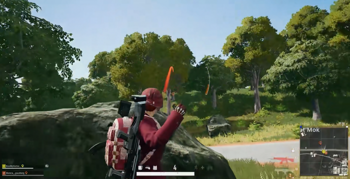 绝地求生如何切手雷1