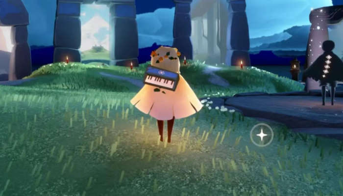 光遇白斗麻花辫怎么搭配3