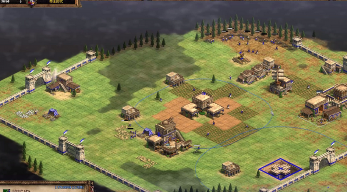 帝国时代2怎么种田发育最快2