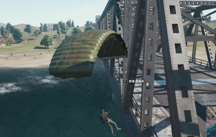 绝地求生怎么跳到桥上面2