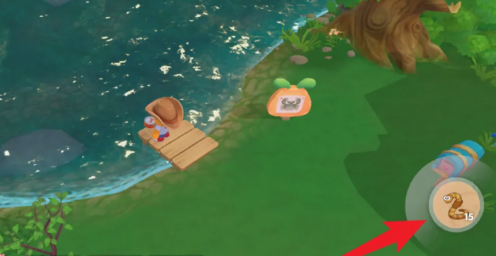 摩尔庄园农场里的鱼怎么抓1