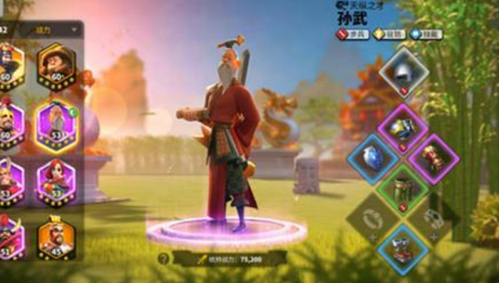 万国觉醒孙武四十级怎么觉醒2