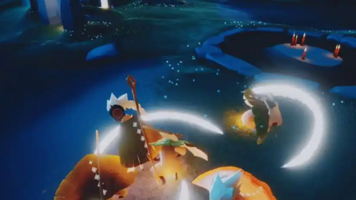 光遇脚怎么兜圈圈2