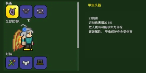 泰拉瑞亚哪个装备防御最高2