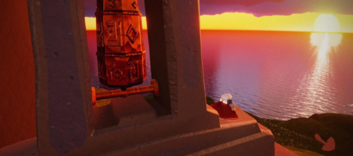 光遇晨岛钟楼怎么过3