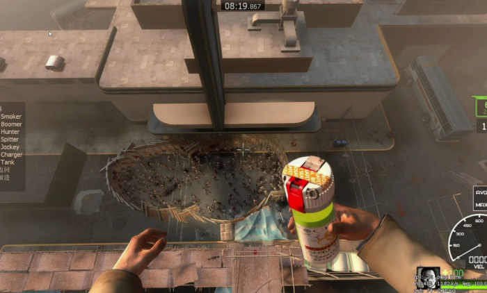 求生之路2怎么扔汽油桶1