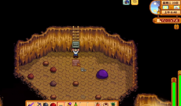 星露谷物语怎么刷铁矿3