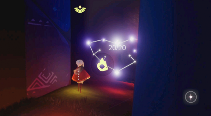 光遇中暴风眼怎么送光之翼1