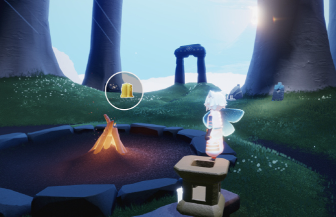 光遇的雨林里面怎么拿心3