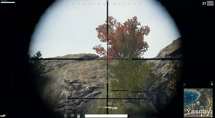 绝地求生6倍镜如何缩放1