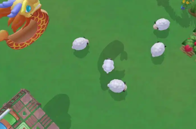 摩尔庄园绵羊怎么剪毛3