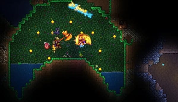 泰拉瑞亚如何快速挖矿2