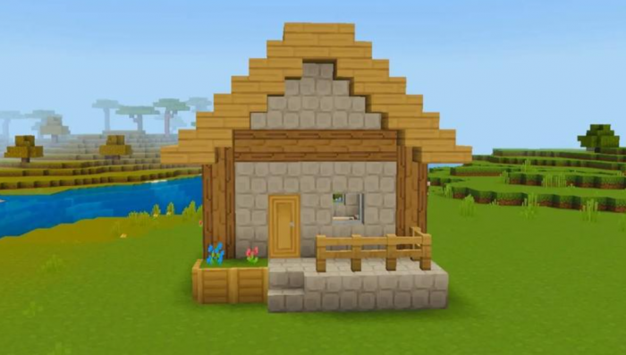 我的世界村民如何建房子2