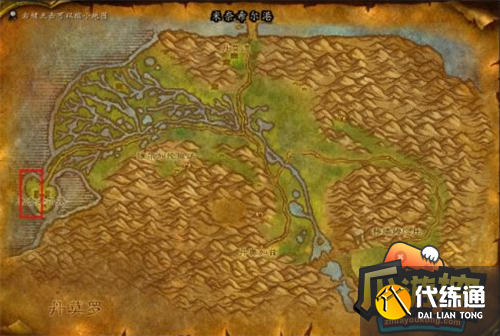 魔兽世界黑海岸位置一览6.png