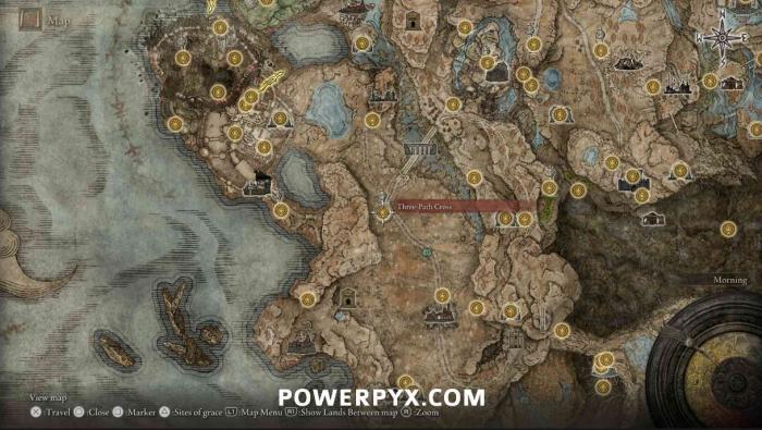 《艾尔登法环黄金树幽影》墓地平原幽影树碎片位置介绍2