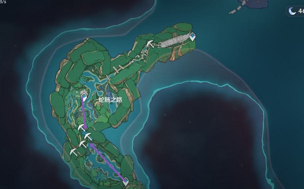原神渊下宫锄大地挖矿路线攻略2
