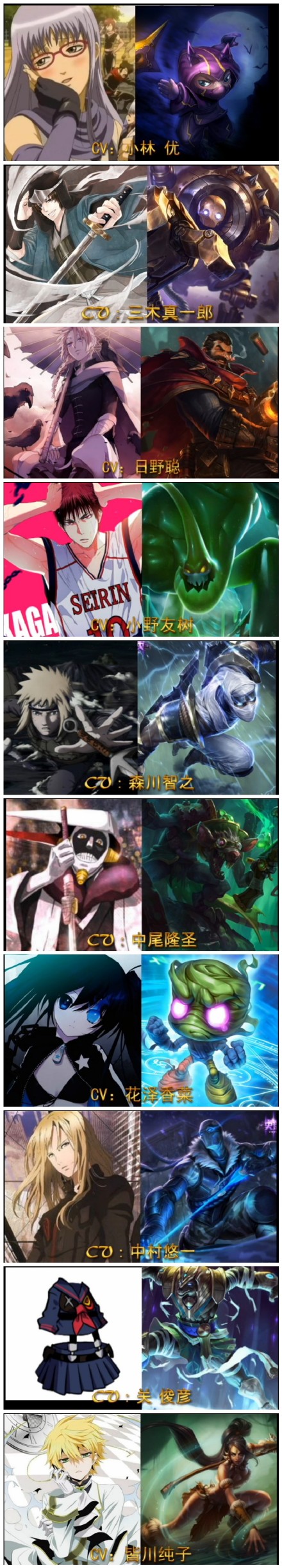 LOL日服配音演员阵容公布3