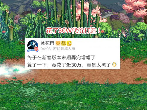 DNF“冰花雨”晒刺客 花了30W打造 已超越旭旭宝宝成第一