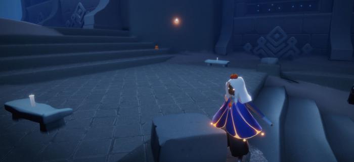 光遇禁阁石门怎么遁地1