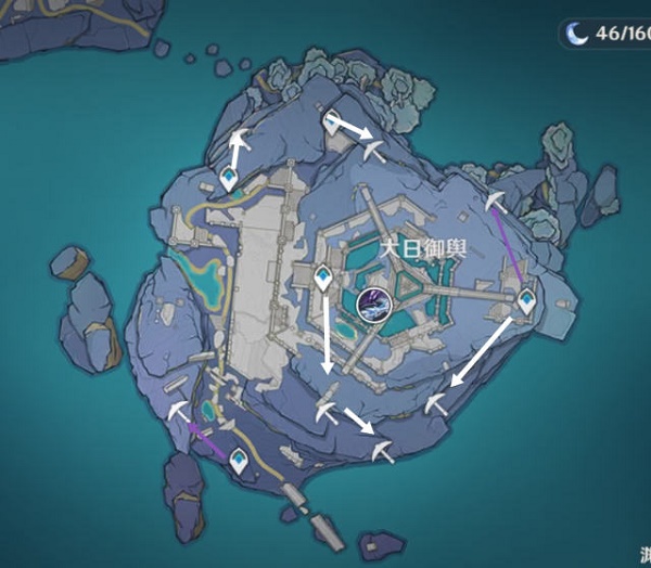 原神渊下宫锄大地挖矿路线攻略4